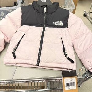 The North Face Kids Retro Nuptse Jacket - Pale Blossom